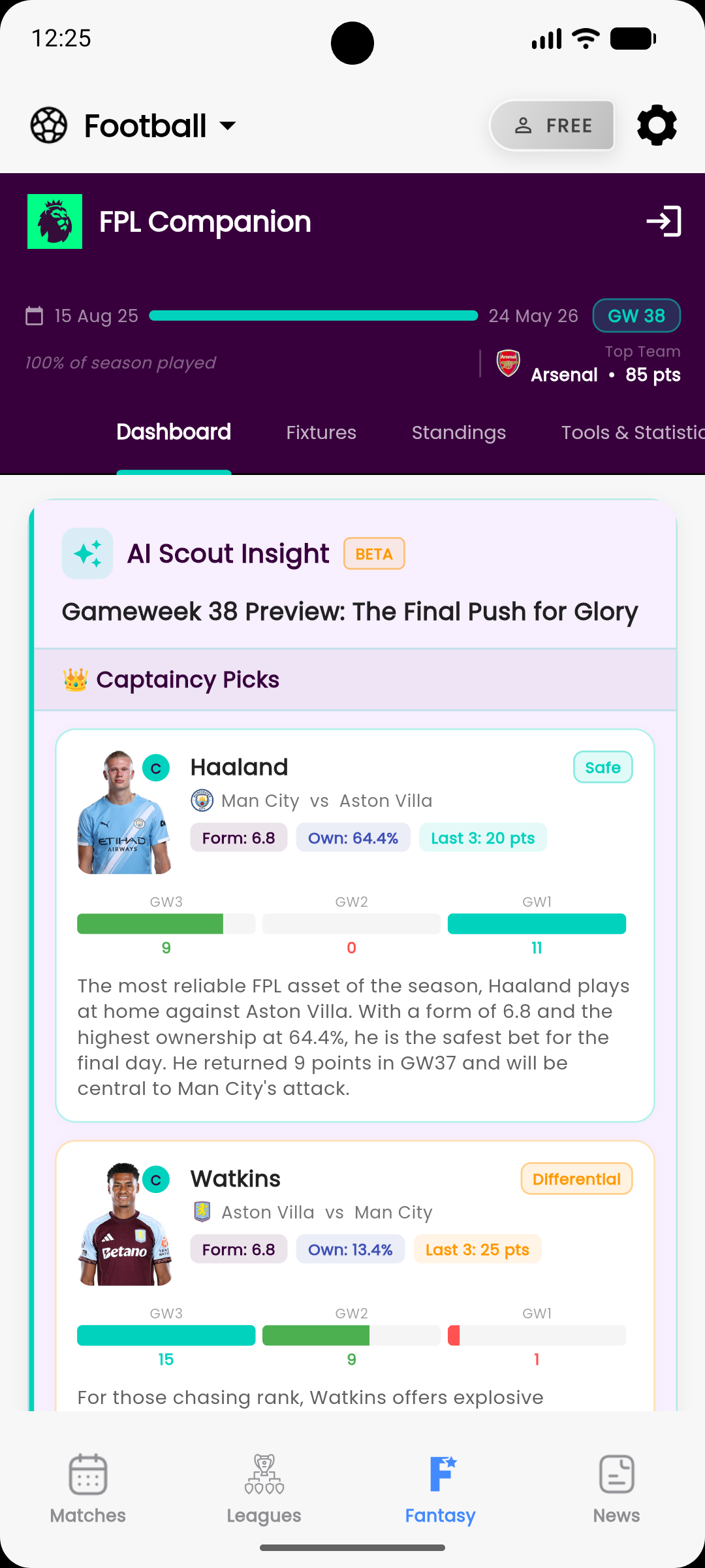AI Scout Insight